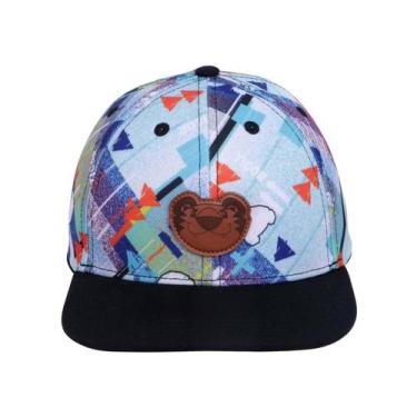 Imagem de Boné Infantil Tigor T. Tigre Estampado Abstrato TGR 23, Colorido, M