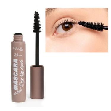 Imagem de Mascara de Cilios Simplicidade Febella Rímel Preto, Rosé