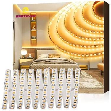 Imagem de Kit 10 rolos de fita led 12V 120 leds/metro - 3000k / 4000k / 6500k - 