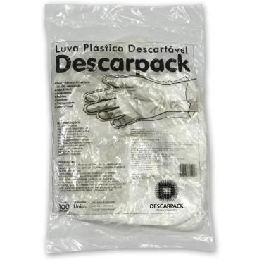 Imagem de Luva Plástica Descartável Descarpack c/1000