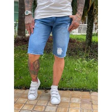 Imagem de Kit com 3 Bermudas Masculina Jeans Variada - Denver Jeans, 40