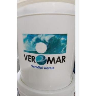 Imagem de Sal Veromar Coral 5kg Saco Para Aquários Marinhos Peixes 