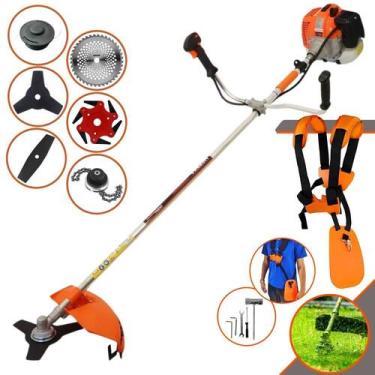 Imagem de Aparador de Grama Multifuncional Vulcan VR620H À Gasolina 62cc 3HP de 