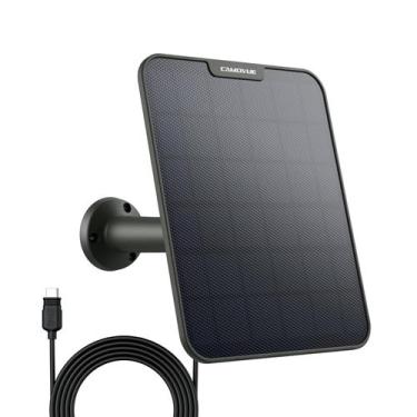 Imagem de Painel solar CAMOVUE SP-10 6W IP65 à prova de intempéries ao ar livre