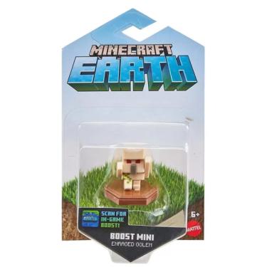 Imagem de Mini Figura Minecraft Earth 4cm Futuro Golem Furioso - Mattel
