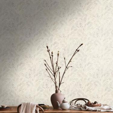 Imagem de Papel de Parede Metropolitan Stories 3 Folhagem Branco 391202MS