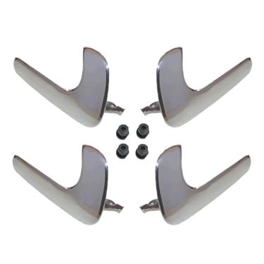 Imagem de kit 4 gatilho da maçaneta interna puxador alavanca gol g2 g3