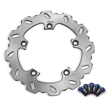 Imagem de Rotor de disco de freio traseiro Arashi com parafusos de montagem para Yamaha MT-09 TRACER-ABS 2015-2020, TRACER 900 GT ABS 2018-2021, XSR900-ABS 2016-2022, MT09 2020-2022