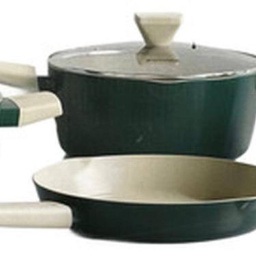 Imagem de Conjunto 4 Panelas Ceramica Antiaderente Stone Verde Jomafe