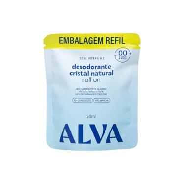 Imagem de Alva Refil Desodorante Roll On Cristal Sem Perfume 50ml