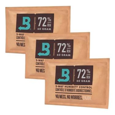Imagem de 2X Boveda 72% - 60G Kit C/3Un Umidificador Charutos