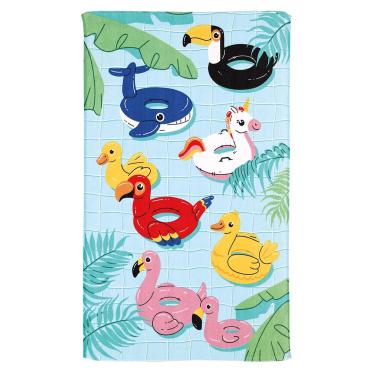 Imagem de Toalha Banho 70x115cm Infantil Felpudo Dohler