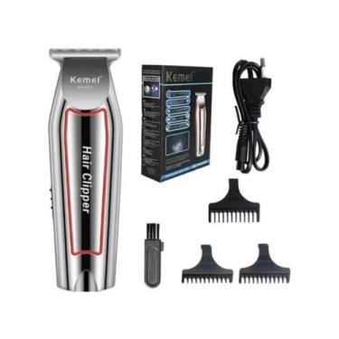 Imagem de Máquina de Acabamento Barbeador Kemei KM032 Bivolt Profissional Recarr