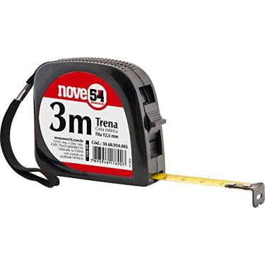 Imagem de Nove54, Trena Curta De Aço, 3 M X 12,5 Mm, Hobby.