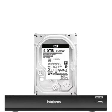 Imagem de Dvr Intelbras 8 Canais Imhdx 3008 Com Hd De 4tb Instalado