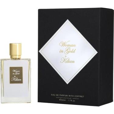 Imagem de Perfume Feminino Kilian Woman In Gold EDP Spray Recarregável 50 Ml&Clu