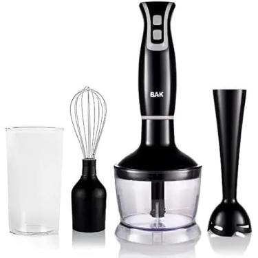 Imagem de Mixer 3 em 1 – 250W, Função Turbo, Copo 600ml, Batedor de Claras e Mini Processador – 220V
