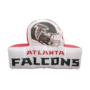 Imagem de FANMATS NFL Atlanta Falcons Inflável Mascote - Expositor Inflável Autoinflável, Ventilador e Cordões Embutidos, Logotipo Oficial da Equipe - Mostre Seu Espírito o Ano Todo