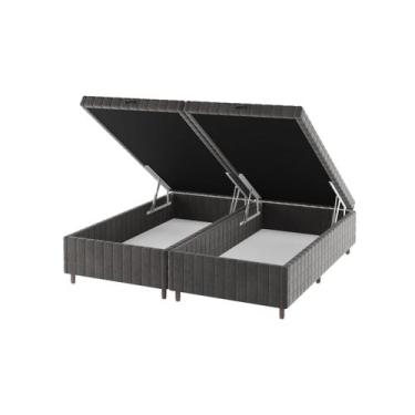 Imagem de Base Box Baú King Ibiza 35cm 2,03m 1,93m - Viero