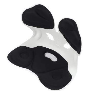 Imagem de KUIDAMOS Almofada Ergonômica de Apoio Lombar, Suporte Lombar Portátil Respirável para Cadeira de Escritório e Uso Doméstico (Preto)