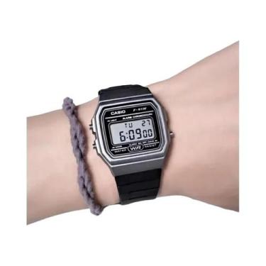 Imagem de Relógio Masculino Digital Casio Com Pulseira De Resina Preta Modelo Re