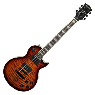 Imagem de Guitarra Elétrica 6 Cordas Waldman Les Paul Glp-510Q Sb