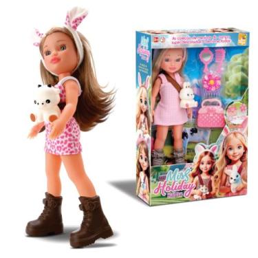 Imagem de Bonecas Beverly Girls Unicórnio Pet Lover Brinquedo Meninas, Vaca