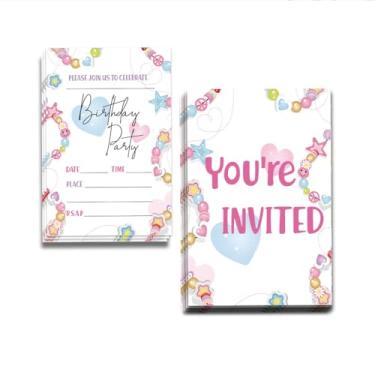 Imagem de Qwertirsr Let's Play Convites de Aniversário Design Dupla Face (25 Cartões + Envelopes) com Envelopes Convites de Festa de Aniversário Infantil, Meninos, Lembranças de Festa e Suprimentos 15 x 10 cm