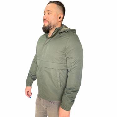 Imagem de Jaqueta Ellus Light Nylon Long Matte Masculina Verde-Masculino