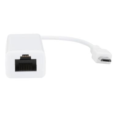 Imagem de Naroote Adaptador Ethernet Micro USB para Placa de Rede RJ45 para Zero 1.3/W, 10/100Mbps Fast Ethernet, Adequado para Entusiastas de Computador