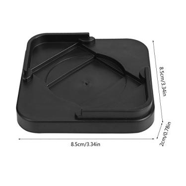 Imagem de Mingzhe Conjunto de Tapetes para Pernas de Móveis, Mesa Antiderrapante, sofá, Cadeiras, Acessórios para Móveis, Altura de Elevação, Empilhável, Preto para Escritório Doméstico (Preta)