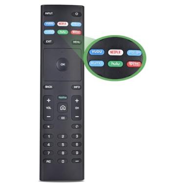 Imagem de XRT136 para controle remoto Vizio Smart TV, controle de substituição para TVs Vizio Smart LED LCD HD 4K UHD HDR série D, série E, série M, série P, série PX, série V