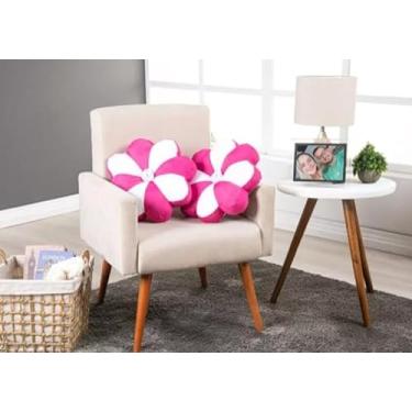 Imagem de Conjunto de almofadas luxuosas com estampa floral azul, perfeito para decorar camas, sofás e cadeiras - requintado(PINK)