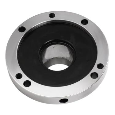 Imagem de GOTOTOP Mandril de Pinça Er50, Flange de 7 Furos de 130mm de Diâmetro Com Porca Excêntrica, Ferramenta de Torno de Mandril de Pinça para Torno e Fresadora