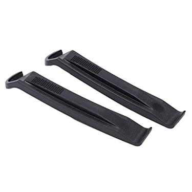 Imagem de KIMISS 2 Peças de Alavancas de Pneus de Bicicleta para Trocas Fáceis de Pneus de Bicicleta – Ferramentas de Colher de de Plástico Rígido para de, Estrada e Dobráveis