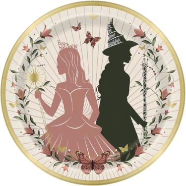 Imagem de Fun Express Pratos de jantar descartáveis de papel Wicked Party de 23 cm – 8 unidades