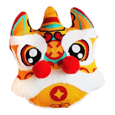 Imagem de FLCPJGV Almofada para O Ano Chinês, Presente, Decoração Macia para Cerimônia, Brinquedo, Almofada para Presente de Casamento, Laranja, Tamanho real