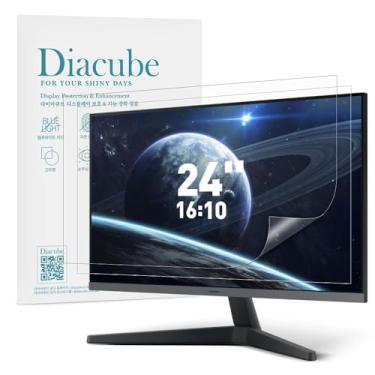Imagem de Diacube Pacote com 2 protetores de tela diagonais 16:10 para computador com bloqueio de luz azul de 60 cm para monitor de LED e laptop de desktop widescreen - Proteção para os olhos | Anti-UV |