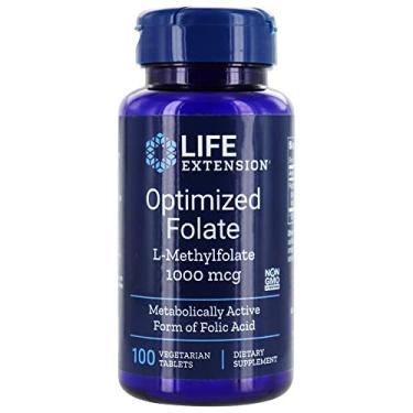 Imagem de Metil Folato Otimizado Optimized Folate 1000mcg (100 Tabletes) Life Extension