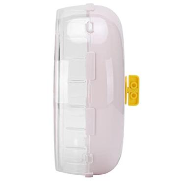 Imagem de Cryfokt Brinquedo Silencioso para Animais de Estimação, Roda de Corrida Silenciosa de, Material de Resina Não Tóxica, Resistente e Com Redução de Ruído, para Exercícios de Animais de Estimação (12CM)