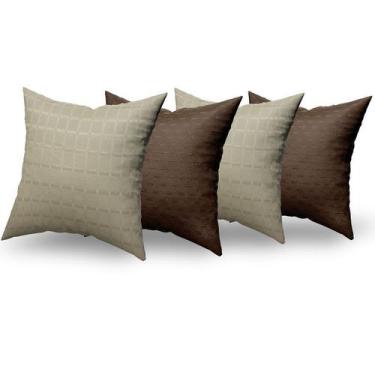 Imagem de Capas de Almofadas Decorativas 4 Unidades Com Ziper - RT MAGAZINE, KCT