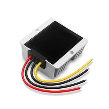 Imagem de LEWMRSKXK Conversor de energia de 12v para 28v DC para DC Step Up Boost estabilizador 3A 5A 10A 12A 20A Módulo de fonte de alimentação de saída para carro (alumínio 12A)