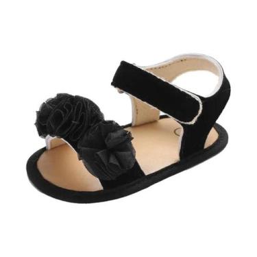 Imagem de Sandálias de verão para crianças de 0 a 1 ano, sapatos respiráveis de 