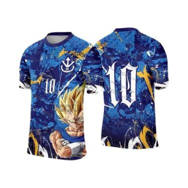 Imagem de Camiseta De Futebol Anime Dragon Ball Oversize Para Homens E Mulheres,