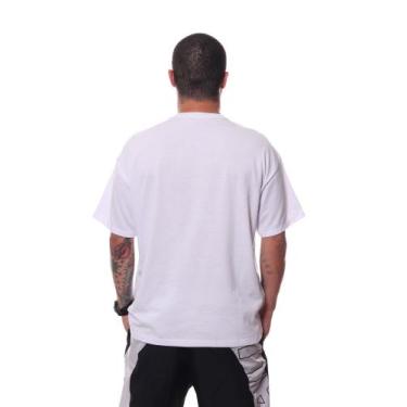 Imagem de Camiseta Bali Company Gola V Malhão Patch Lettermark, Branco, m