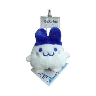 Imagem de Chaveiro De Pelúcia Kawaii Tamagotchi Anime Mametchi Mimitchi Kuchipac