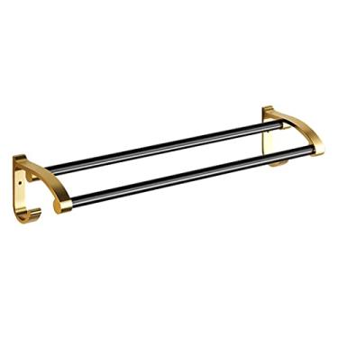 Imagem de Toalheiro, toalheiro toalheiro duplo toalheiro de banheiro toalheiro cabide espaço toalheiro de alumínio toalheiro de banheiro toalheiro montado na parede