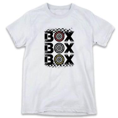 Imagem de 1 Camiseta Fórmula 1 Interlagos Corrida Circuitos Box Box - W3Artestam