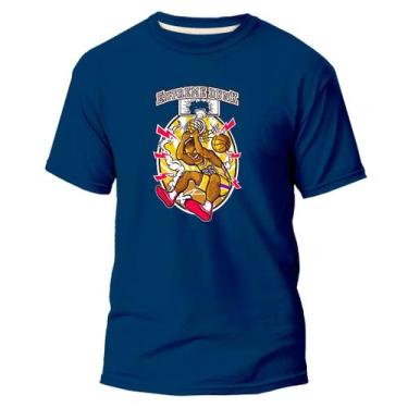 Imagem de Camiseta Basica Algodão Premium Estampa Digital Basquete Ext - Pavesi,