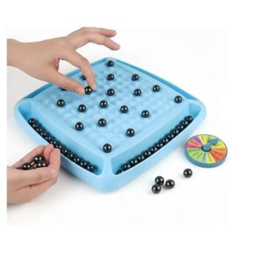 Imagem de Jogo Xadrez Magnético Tabuleiro Estratégico Familiar 20 Pcs